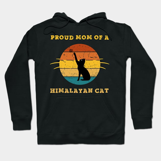 himalayan cat mom Hoodie by vaporgraphic